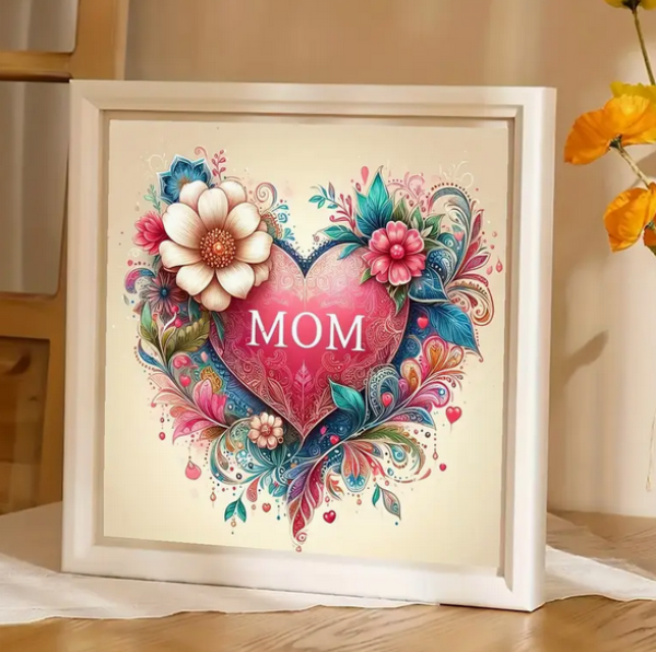 Diamond Painting Blumenherz